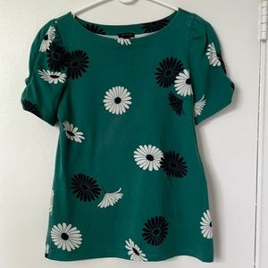 Floral print t shirt